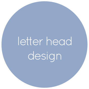 letter head design